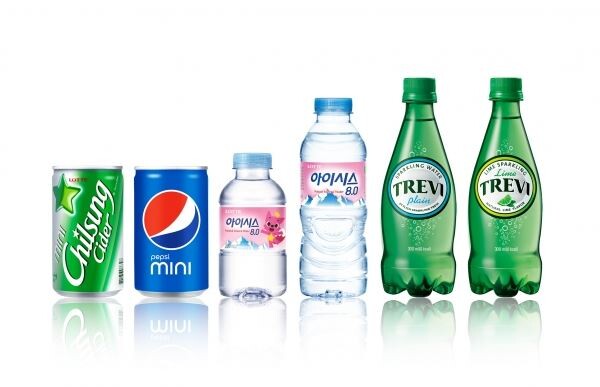 ▲ 소용량 제품. [사진=롯데칠성음료]