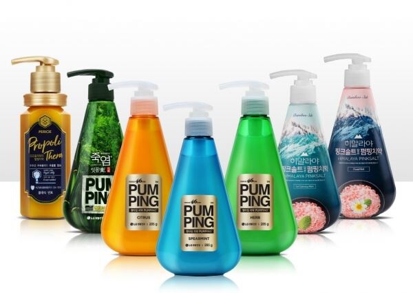 ▲LG생활건강_펌핑치약.[사진=LG생활건강]