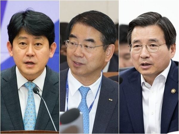 차기 한국수출입은행장에 유광열 금융감독원 수석부원장(왼쪽부터)을 비롯해 최희남 한국투자공사 사장 그리고 김용범 전 금융위 부위원장 등이 거론하고 있다. [사진=연합뉴스]