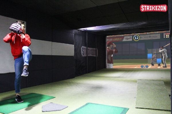 뉴딘콘텐츠의 스크린야구 브랜드 ‘스트라이크존’[사진제공=뉴딘콘텐츠]