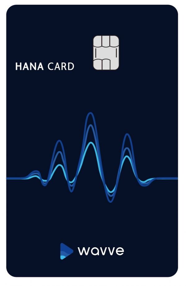 ▲웨이브(wavve) 카드 이미지[사진제공=하나카드]
