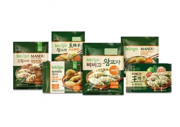 ▲비비고만두 국가별 제품 이미지. [사진=CJ제일제당]