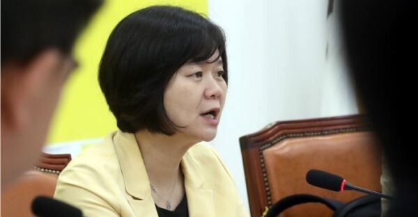 ▲ 지난 24일 이정미 의원이 137차 상무위원회에서 모두발언 하는 모습.[사진=이정미 의원실]