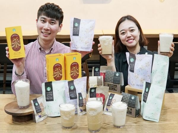 ▲스타벅스커피 코리아는 지난 2009년 첫 제품 출시 이 후, 10여년간 소비한 쌀이 160톤을 넘어섰다. [사진=스타벅스커피 코리아]