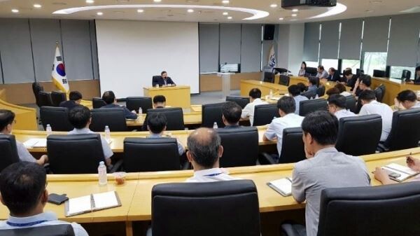 한국농어촌공사 감사실은 9일 역량강화 워크숍을 개최했다.[사진제공=농어촌공사]