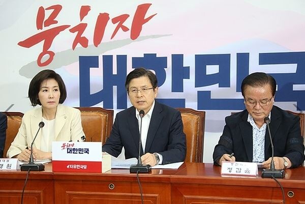 황교안 한국당 대표. (사진제공=한국당)
