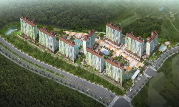 경산 사동 팰리스 부영 1단지 조감도[사진제공=부영그룹]