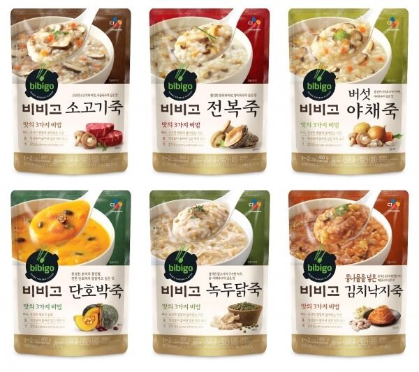 ▲비비고 죽 파우치 패키지. [사진=CJ제일제당]