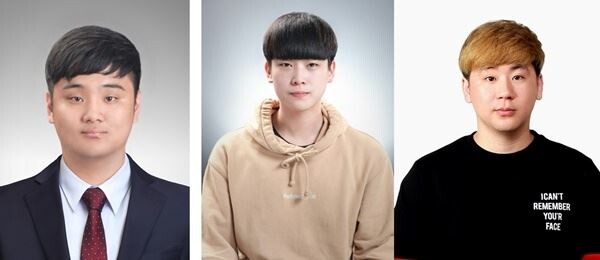 사진 왼쪽부터 전중현, 변정우, 정규철 (사진제공=LG)