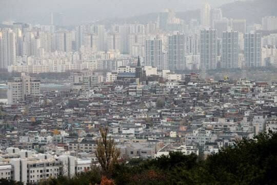 △ 서울 용산구 한남3구역 재개발 사업지역. (사진=연합뉴스)