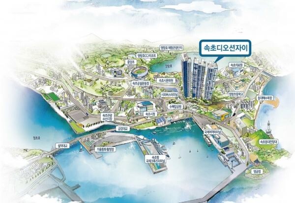사진은 GS건설이 오는 3월 분양 예정인 '속초디오션자이' 이미지 컷.(사진=GS건설 제공)