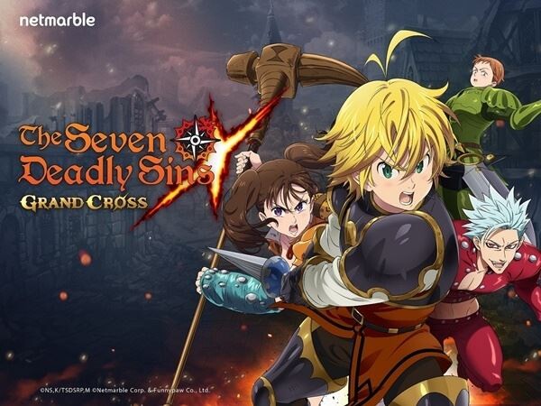 지난 3일 출시한 모바일 RPG '일곱 개의 대죄: GRAND CROSS'가 글로벌 출시 하루만에 130만 다운로드를 돌파하며 전 세계 47개국 애플 앱스토어 인기 순위 Top 10 에 진입했다.