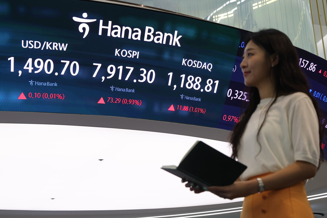 코스피, 8000 앞에서 멈춤… 79...