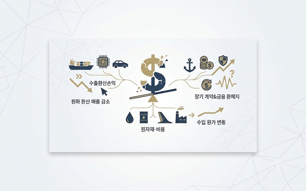 달러 패권 흔들리자 한국 기업 실적표...